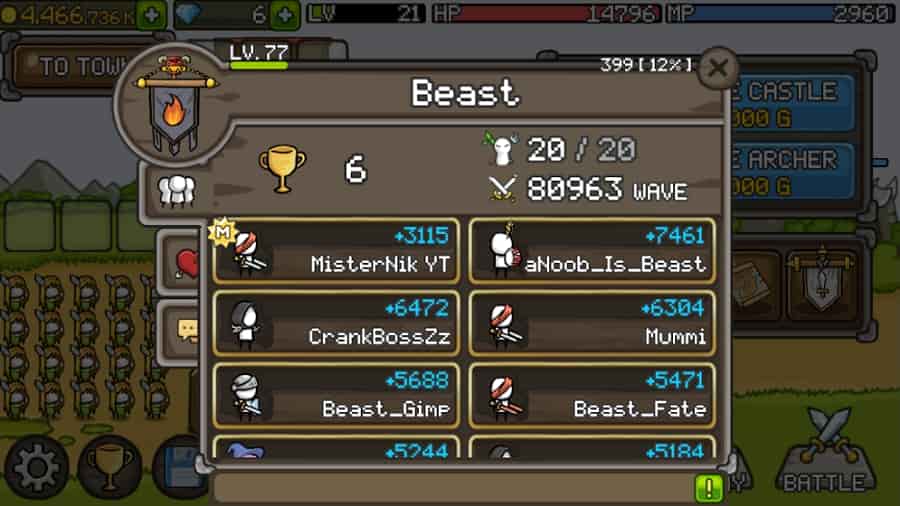 Grow Castle MOD APK Full Version