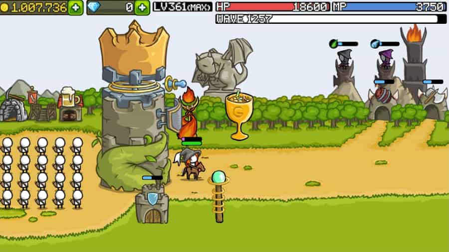 Grow Castle MOD APK God Mode