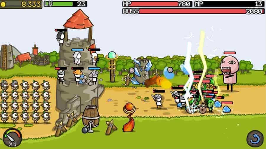 Grow Castle MOD APK Max Level
