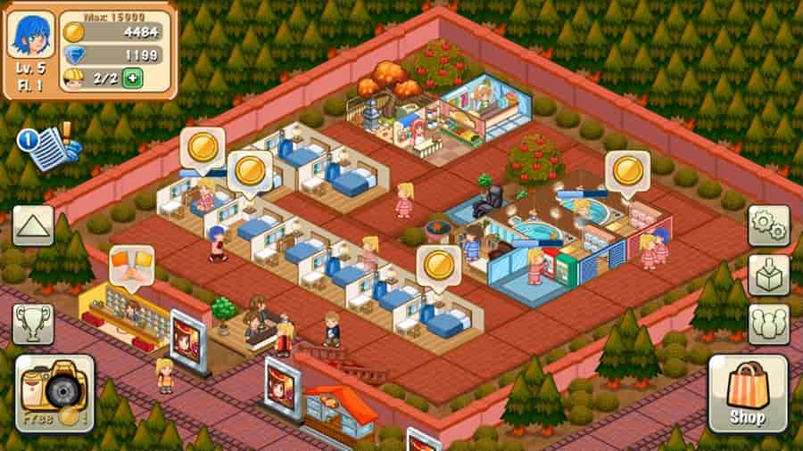 Hotel Story Resort Simulation MOD APK Unlimited Diamonds