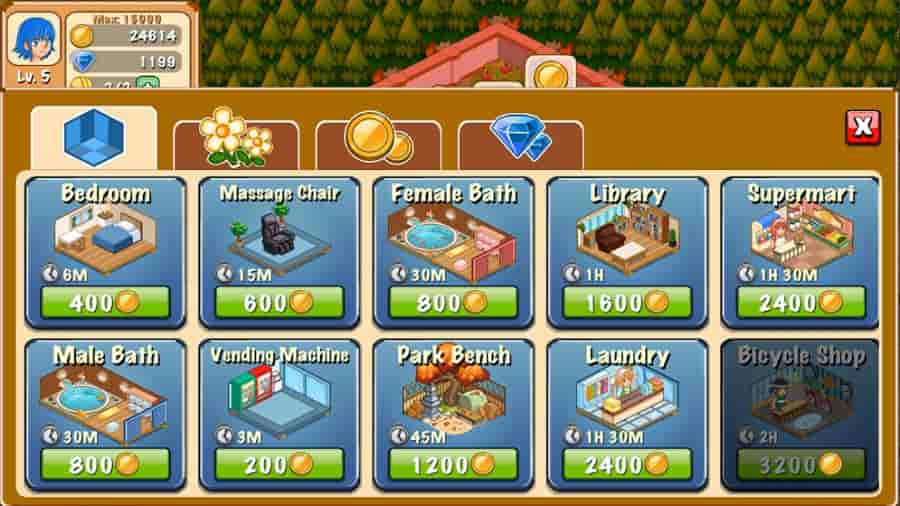 Hotel Story Resort Simulation MOD APK Unlimited Gems