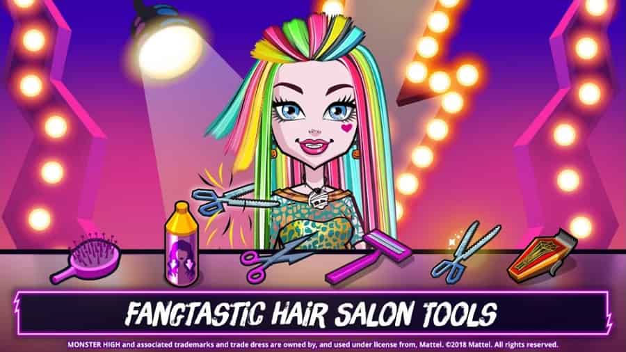 Monster High Beauty Shop MOD APK Unlocked Characters