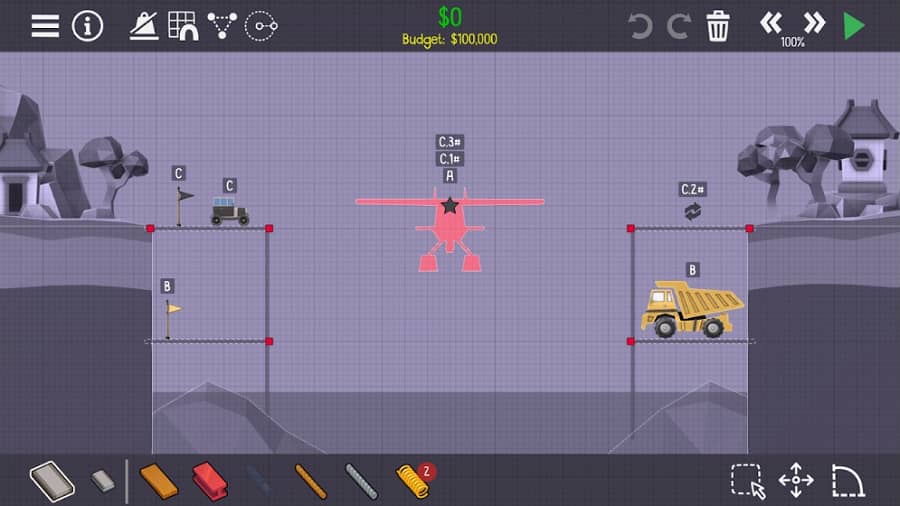 Poly Bridge 2 MOD APK Unlimited Budget