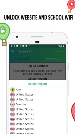 Power VPN Premium MOD APK