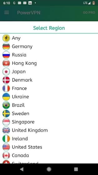 Power VPN Premium Unlocked APK