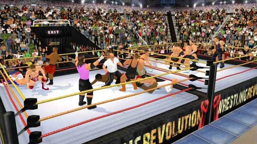 Wrestling Revolution 3D MOD APK Unlocked All