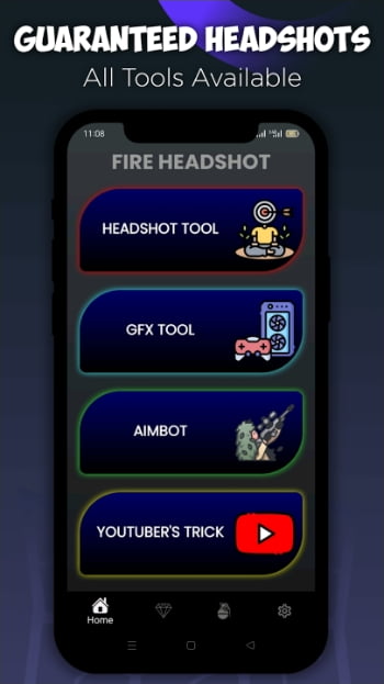 10X Fire GFX Sensitivity Tool Pro APK