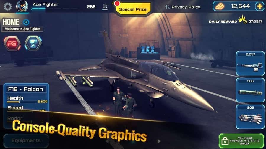 Ace Fighter MOD APK Hack