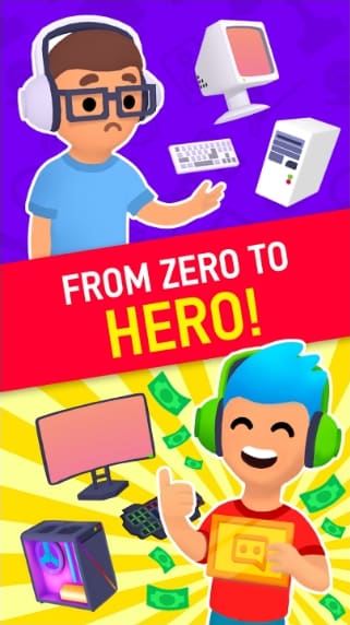 Idle Streamer MOD APK No Ads