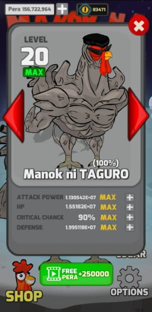 Manok Na Pula MOD APK God Mode