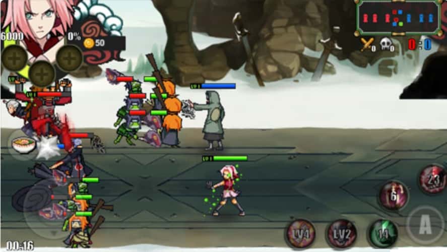 Naruto Senki MOD APK Unlimited Money And Skill