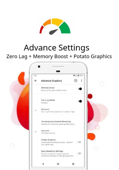 PGT Pro GFX Optimizer With Advance Settings MOD APK
