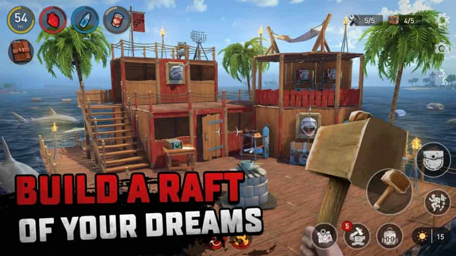 Raft Survival Ocean Nomad MOD Menu APK