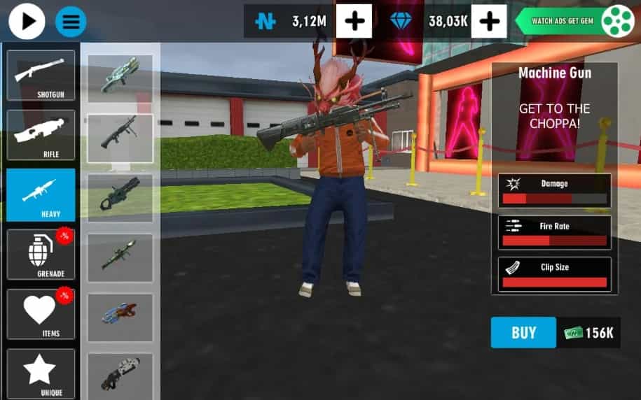 Real Gangster Crime MOD APK Unlimited Gems