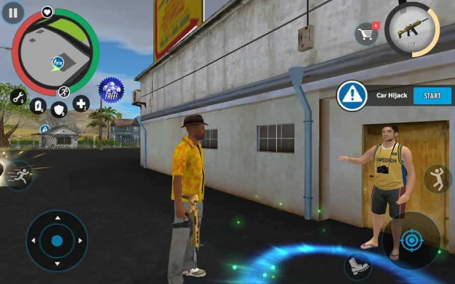 Real Gangster Crime MOD Menu APK
