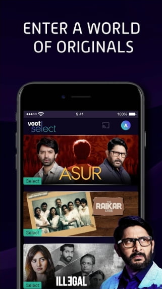 Voot MOD APK Premium Unlocked