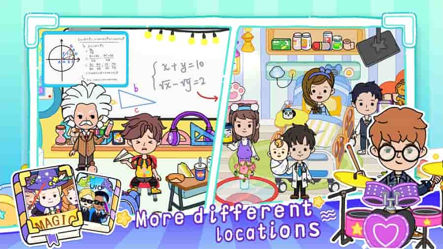YoYa Busy Life World MOD APK All Unlocked