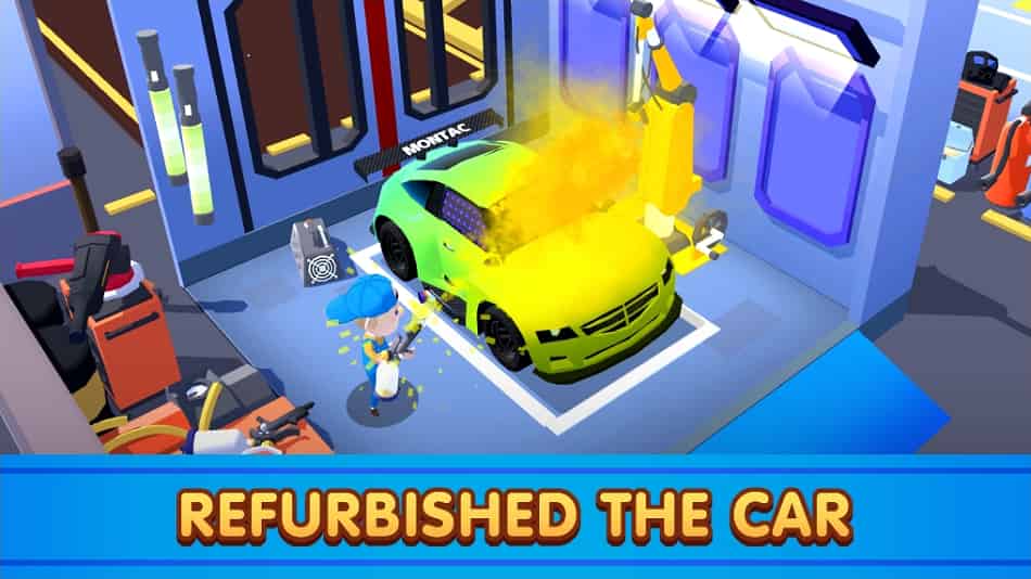 Car Fix Tycoon MOD APK Hack