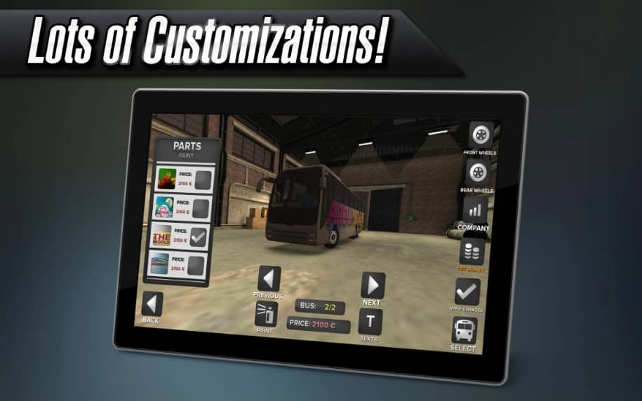Coach Bus Simulator MOD APK Without Gamepad