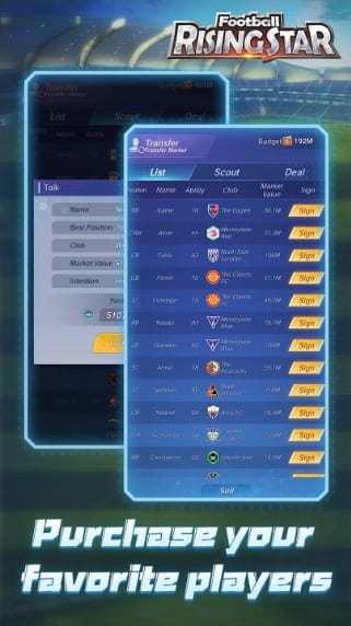 Download Football Rising Star MOD APK