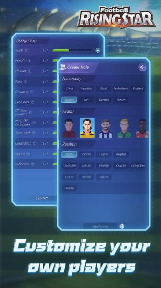 Football Rising Star MOD APK Latest Version