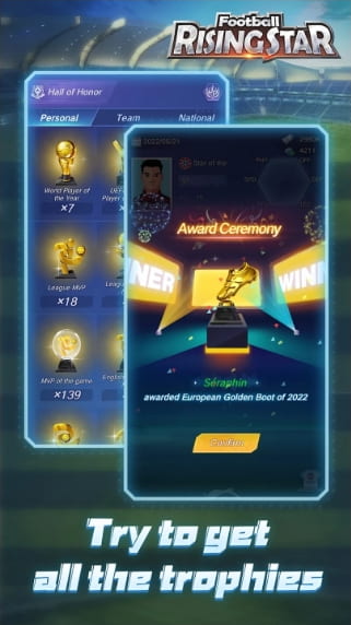 Football Rising Star MOD APK Unlimited Money