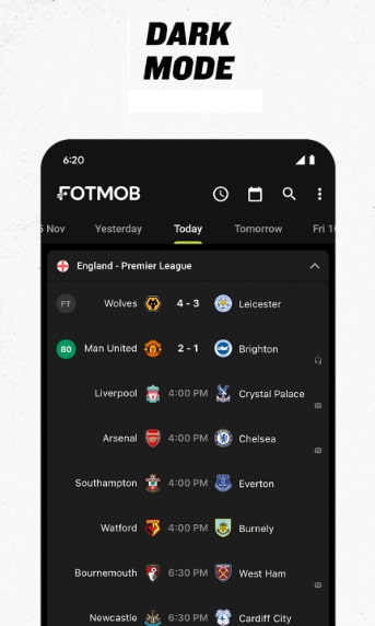 FotMob Premium APK