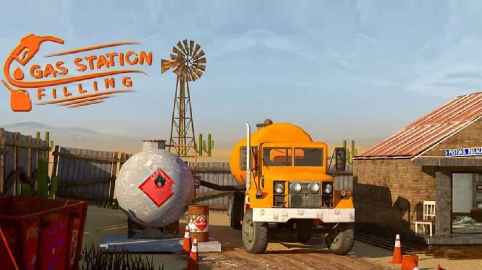 Gas Station Junkyard Simulator MOD APK