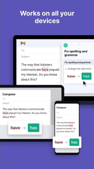 Grammarly Keyboard Premium MOD APK