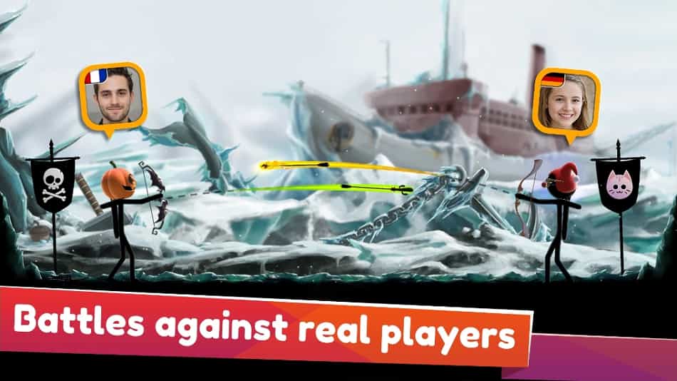 Stickman Archer Online MOD APK Unlocked Everything