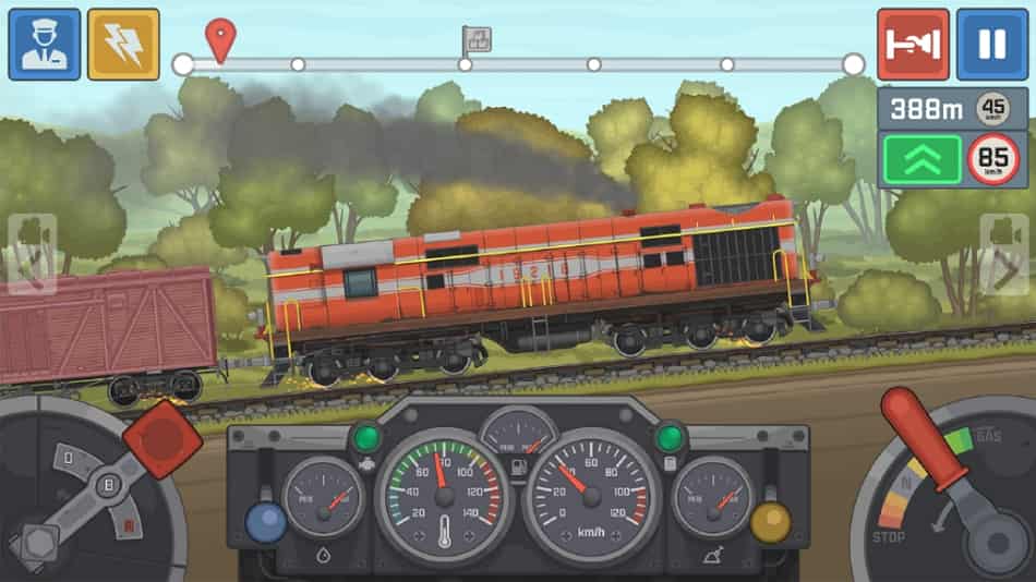 Train Simulator MOD APK Unlimited Gems
