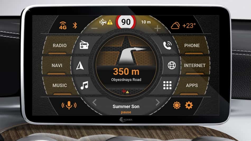 AGAMA Car Launcher Premium APK