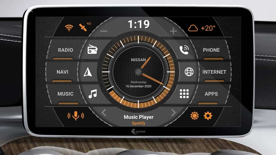 AGAMA Car Launcher Pro APK