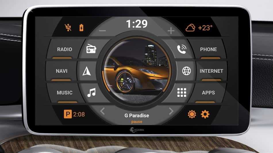AGAMA Car Launcher Pro MOD APK