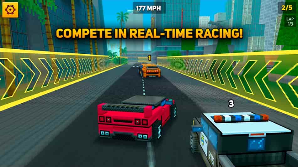 Block City Wars MOD APK MOD Menu