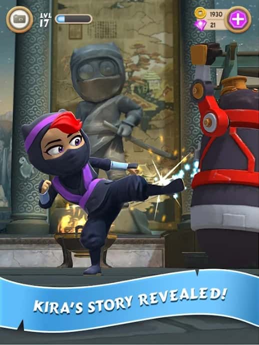 Clumsy Ninja MOD APK Max Level