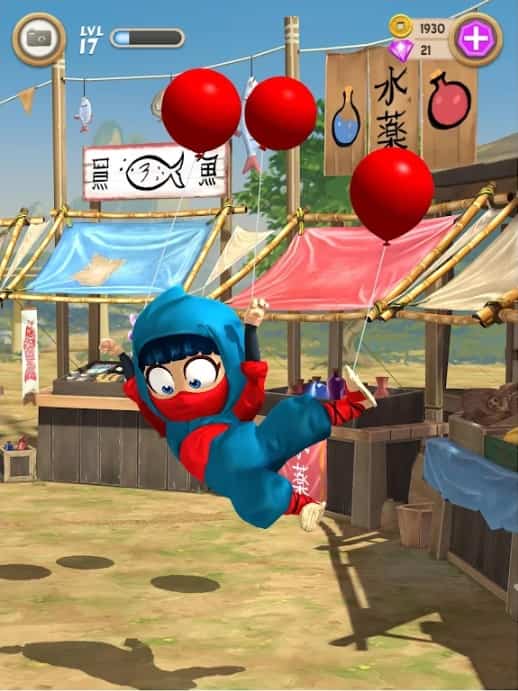 Clumsy Ninja MOD APK Unlimited Gems