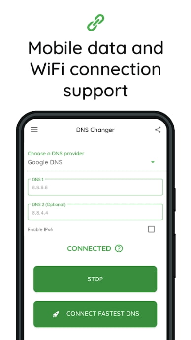 DNS Changer Pro APK No Root