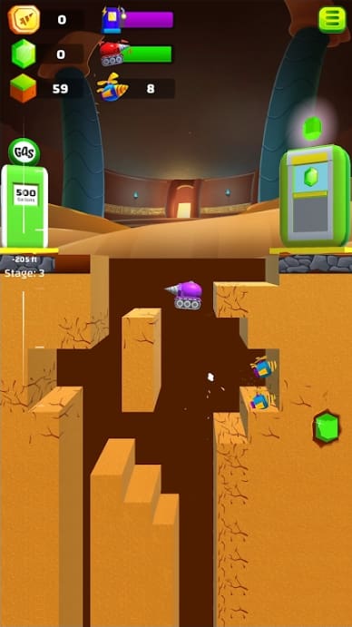 Ground Digger MOD APK Free Shopping