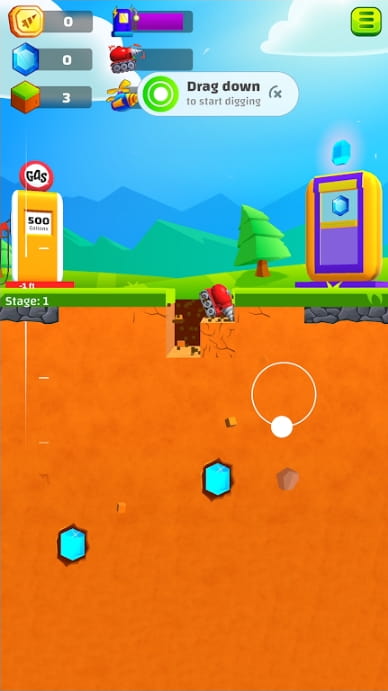 Ground Digger MOD Menu APK