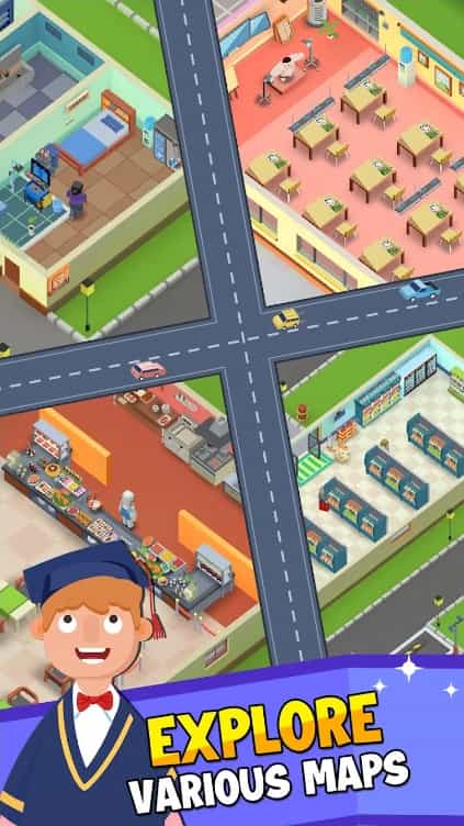 Idle School Tycoon MOD APK Free Shopping