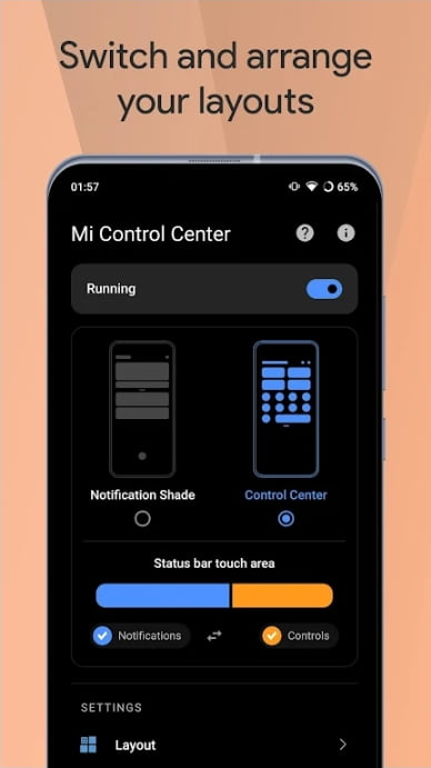 Mi Control Center MOD APK Free Download