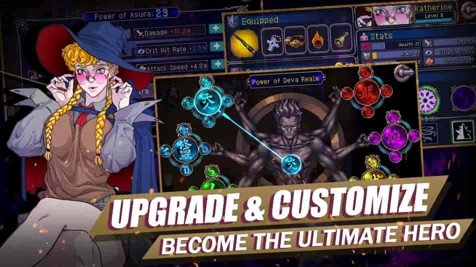Otherworld Legends MOD APK All Characters Unlocked