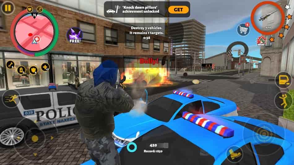 Rope Hero 3 MOD APK Free Shopping