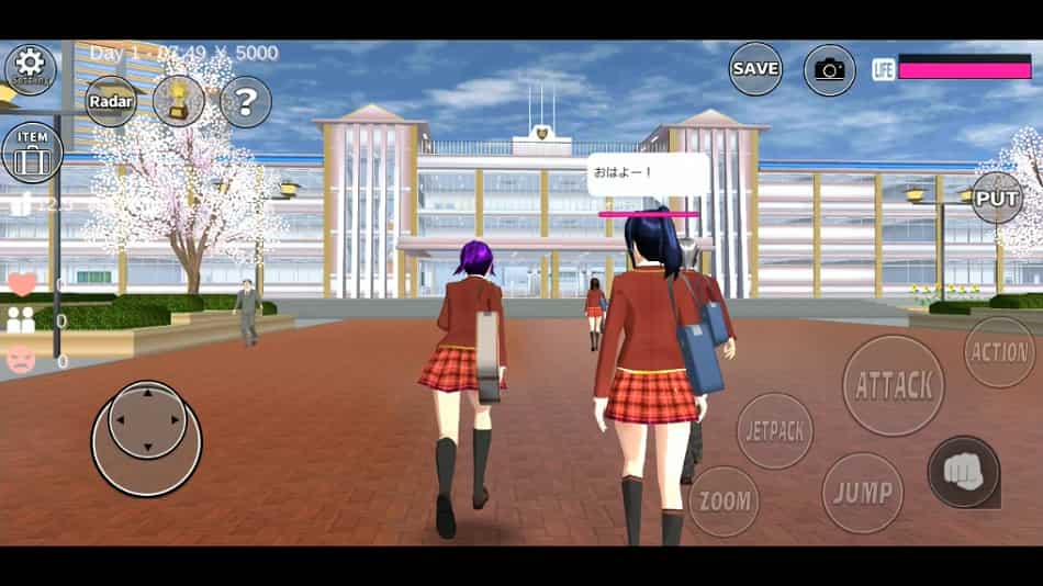 SAKURA School Simulator MOD APK Multiplayer