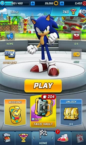 Sonic Forces Running Battle MOD APK