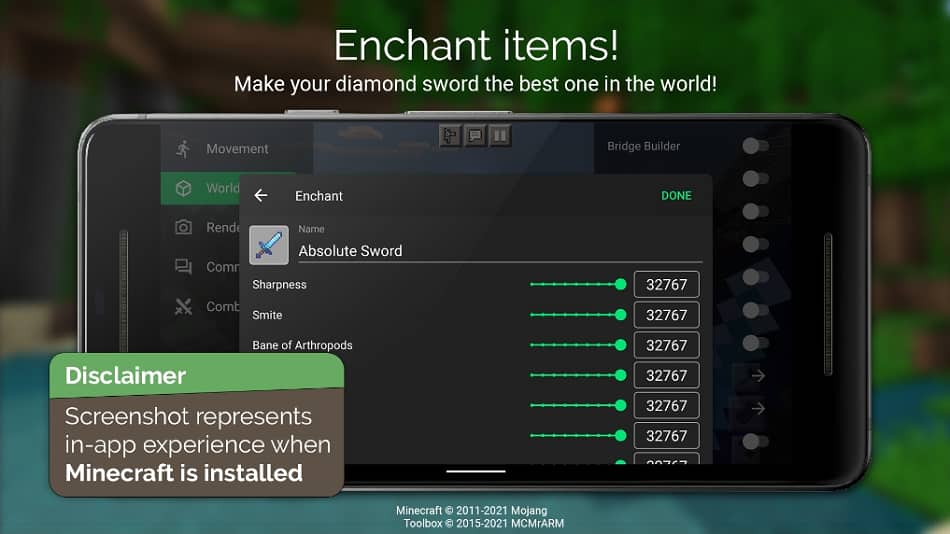 Toolbox for Minecraft All Versiona