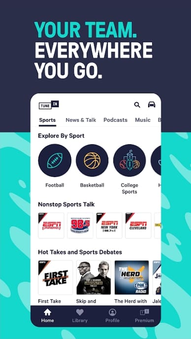 TuneIn Radio Pro Free Download For Android
