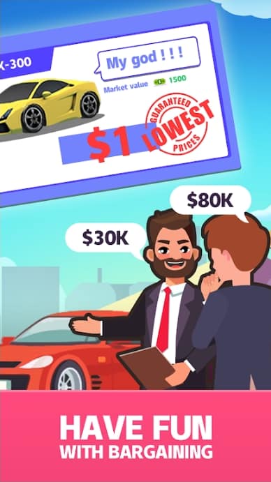 Used Car Dealer Tycoon MOD APK Unlimited Money