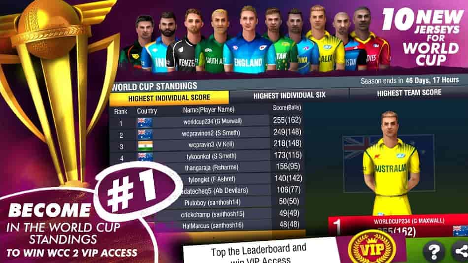 WCC2 MOD APK Download